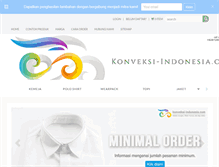 Tablet Screenshot of konveksi-indonesia.com